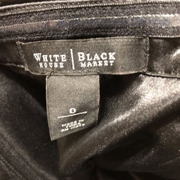 White House Black Market Womens Dress 0 Cocktail Sleeveless Tiered Formal - Picture 5 of 6